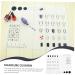 minkissy 1pc Silicone Manicure Pad Silicone Pad White Printing - Buy Online on SooperMarket.com