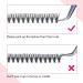 D Curl 20D 0.07 10mm Cluster Lashes Extensions - 200Pcs DIY Eyelash Extensions at Home - Buy Online on SooperMarket.com