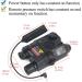NOBUHIRO Airsoft PEQ 15 Laser Sights - IR Laser, Green Laser, White LED Flashlight - Tactical Pressure Switch - Black - Buy Online on SooperMarket.com
