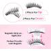 Beauty7 Magnetic-Eyelashes Natural Look 1 Pair Reusable Magnetic Lashes Kit with Applicator No Glue Needed False Eyelashes Srtrips - Buy Online on SooperMarket.com
