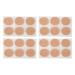 Felt Callus Cushions 24pcs Feet Pads Soft Breathable Sweat Absorption Adhesive Callous Cushions for Foot Callous Pads Callus Trimmers Protect Calluses from Rubbing on Shoes