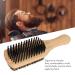 2PC Bartbrush Set - Soft Double-Sided Mustache & Facial Shaving Brushes for Men | Knot Removal Grooming Tool for Home & Salon - Buy Online on SooperMarket.com