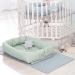 Buy Roba Babylounge 3 in 1 - Frosty Green Changing Mat & Bed Snake | International Shipping Available - Buy Online on SooperMarket.com