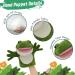 Lilizzhoumax Simulation Frog Hand Puppet Plush Toy - Cute Stuffed Animal for Role-Playing and Early Education - Interactive Kids Gift - Buy Online on SooperMarket.com