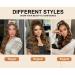 YEESHEDO Brown Long Wavy Ponytail Hair Extension - 26 Dirty Blonde Synthetic Clip-in Hairpiece for Women - Buy Online on SooperMarket.com