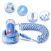 WSZCML Anti Lost Wrist Link with Key Lock | Reflective Toddler Safety Harness Rope Leash - Blue (2M/6.56 ft) - Buy Online on SooperMarket.com