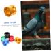BESPORTBLE 80 Pcs Pigeon Foot Ring Metal Brackets Kickstand Chicken Wite Parrot Pigeon Gear Aluminum Poultry 0.8X0.8X0.8CMx4pcs As Shownx4pcs - Buy Online on SooperMarket.com
