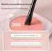 Raffaello Ultra-Thin Eyebrow Brush Set - 3Pcs Angled Precision Eyeliner Makeup Brushes | Cruelty-Free Synthetic Bristles | Slanted Eye Brow Tinting Kit (Black) - Buy Online on SooperMarket.com