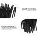 300 Pcs Mini Lipstick & Lip Liner Brushes - Exfoliating Lip Applicator Wands for Makeup - Travel Disposable - Perfect for Cosmetics - Black - Buy Online on SooperMarket.com