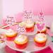 30 pcs Mother's Day Cupcake Topper Happy Mother's Day Pink Party Cake Decorations Cupcake Toppers Picks for Mother's Birthday Party 30pcs (super mom 30pcs) - Buy Online on SooperMarket.com