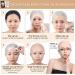 Bald Cap Halloween Makeup Kit - Realistic Cosplay & SFX Costume Set for Men & Women | Perfect for Dress-Up Parties Theater & Film - Buy Online on SooperMarket.com