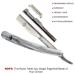 Krisp Beauty Classic Straight Edge Barber Razor - Professional Close Shaving Tool for Men | Salon Quality Shavette with 10 Blades - Buy Online on SooperMarket.com