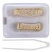 Denture Sets Dental Decorative Brackets Hip Hop Dental Supports Hip Hop Dental Decorations(Gold)