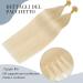 24 inches Pre Bonded Hair U Tip Extensions 1g 100 Strands Keratin Fusion Invisible Nail 100g Real Remy Human Hair(#613 Bleach Blonde) - Buy Online on SooperMarket.com