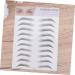Angoily 2pcs 3d Eyebrow Stickers 6d Template Eyebrow Shape - Buy Online on SooperMarket.com