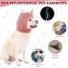 Frienda Quiet Ears for Dogs - Noise Protection Knitted Dog Ear Muffs | Pet Winter Hat for Medium to Large Dogs - Pink - Buy Online on SooperMarket.com