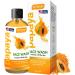 Papaya Soap Face & Body Wash Natural Skin Brightening Papaya Soap for Dark Spots Hyperpigmentation Reduce Acne Cleanse Scars Even Skin Tone Kojic Acid Turmeric Body Soap Cleanser Made in USA