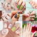 Whaline 3D Nail Art Stickers - 1000+ Self-Adhesive Designs for Women & Girls | Flamingo, Cactus, Fruits, Ocean & More | Manicure DIY & Nail Salon | 12 Sheets - Buy Online on SooperMarket.com