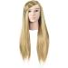 Tailor Puppet Training Head - Female Synthetic Hair Mannequin for Hairdresser & Cosmetology - Buy Online on SooperMarket.com