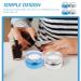 2 Sets Nail Stamp Manicure Kit - French Tip Silicone Stamper DIY Nail Beauty Accessories - Durable PVC Templates & Scraper - Buy Online on SooperMarket.com