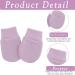 6 Pairs Newborn Baby Anti-Scratch Mittens | Soft Adjustable Cotton Gloves for 0-6 Months Boys Girls - Buy Online on SooperMarket.com