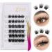 Shop Individual False Eyelashes - Self-Adhesive Cluster Glue-Free Natural-Looking - MF10-1 | International Shipping Available - Buy Online on SooperMarket.com