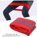 TREETDOBV Hip Glute Resistance Bands - Durable Fabric Elastic Workout Bands for Men & Women - Perfect for Leg & Thigh Exercises - Set of 3 Red Fitness Bands - Buy Online on SooperMarket.com