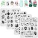 KAD Nail Stamping Plates Set - Chinese Style Series (8pcs) | Nail Art Templates - Buy Online on SooperMarket.com