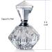 H&D Clear Art Carved Crystal Mini Refillable Perfume Bottle - 5ml (Set of 3) - Elegant Travel Size Fragrance Containers - Perfect Gift Idea - Buy Online on SooperMarket.com