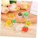 OFFSCH 8 Pcs Little Vegetable Doll Bell Peppers Sweet Peppers Broccoli Statue Cartoons Garlic Bonsai Artificial Vegetables for Decor Fairy Decor Mini Food Fake Vegetables Pumpkin Resin - Buy Online on SooperMarket.com