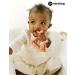 Miraloop Teething Toy for Baby 0-18 Months - Jellydog Rocking Teether, Food Grade Silicone, Choke-Proof & Odorless - Mint Green - Buy Online on SooperMarket.com