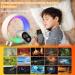 Buy Bammare LED Bedside Lamp & Alarm Clock - Smart App-Controlled Sunrise Light Bluetooth Speaker 16 Million Colors & 256 Patterns - Buy Online on SooperMarket.com