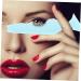 Mikinona 2pcs Silicone Beauty Ruler Blue Mascara Eyeshadow Auxiliary Guard Pads Eyeliner Makeup Bag for - Buy Online on SooperMarket.com