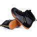 Wrestling Shoes Men Boxing Shoe Fitness Sneakers - Zero Drop Sole - 10 Wide - Black/Gold - Buy Online on SooperMarket.com