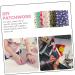 Operitacx Sewing Fabric Squares 20pcs Christmas Cloth Set Christmas Sewing Quilt Christmas Supply European and American Material - Buy Online on SooperMarket.com