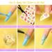 Teenitor Nail Art Decoration Kit - 50 Sheets Stickers, Water Decals, Rhinestones, Glitter, Foils, Striping Tape, Flowers Slices - Buy Online on SooperMarket.com