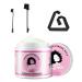 4 Pcs Wig Kit for Lace Front Wigs for Beginners Cosplay Girls Women 113g Hair Edge Control Wax Pomade Styling Gel Double Sided Edges Brush 3 In 1 Edge Brush Satin Edge Laying Scarf - Black