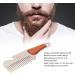 Stainless Steel Hair & Beard Comb - Multipurpose Sandalwood Pocket Moustache Comb for Grooming - Buy Online on SooperMarket.com