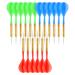 Accmor 18 Pcs Steel Tip Darts, Bar Dart, Darts Metal Tip Set, Metal Darts for Dartboard