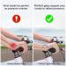 PRUNUS Bike Handlebar Grips - Ergonomic Antislip Replacement Grips for BMX MTB Mountain Bike (90mm/130mm) - Buy Online on SooperMarket.com