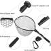 PLUSINNO Fly Fishing Net - 16 x 13 Hoop Size - Soft Rubber Mesh - Catch and Release Net - Buy Online on SooperMarket.com