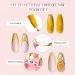 Saviland Gold Liner Nail Art Gel Polish - Soak Off U V LED French Manicure Starter Gel for Swirl Nails - DIY Nail Salon 1 Color Liner Gel - Buy Online on SooperMarket.com
