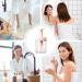 Virtcooy Foam Maker for Face Wash - Type Rotating Facial Cleanser Foaming Bottle Automatic Rebound - Detachable Facial Cleansing Tools for Travel Household Fine Foam Deep Cleansing Pink - Buy Online on SooperMarket.com