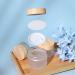 30ml Frosted Glass Cosmetic Containers with Leakproof Lids - 4 Pack - Ideal for DIY Makeup, Lip Scrub, Lotions, and Eye Creams - Buy Online on SooperMarket.com