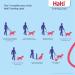 HALTI Double Guide - Multifunctional Dog Leash for Training & Walking | Light Padded Neoprene | Ideal for Puppies (Small Red 2m) - Buy Online on SooperMarket.com