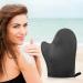 WLLHYF Self Tanning Mitt Applicator - Ultra Soft 3D Design Glove for Face and Back - Black Tanner Mitts for Smooth Application - Buy Online on SooperMarket.com