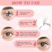 Glowing Win Individual False Eyelashes - Cluster Lashes 228 PCs DIY Extensions (0.07C 10D+20D Mix 8-14mm) | Premium Artificial Eyelash Extensions - Buy Online on SooperMarket.com