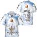 Vintage Funny Superheroes Eyes Hawaiian Shirt Jesus - XX-Large - Buy Online on SooperMarket.com