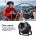 Boat Compsss  Black Electronic Adjustable Military Marine Ball Night Compass for Boat Vehicle - Buy Online on SooperMarket.com