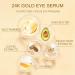 24K Gold Eye Serum Niacinamide Serum Anti Ageing Eye Serum Eye Serum For Dark Circles Puffy Eyes Bags Under Eyes Puffiness & Crows Feet Saggy Skin Anti Wrinkle Caffeine Eye Cream Brightening Serum - Buy Online on SooperMarket.com